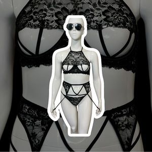 2pcs. Lingerie set - Plus Sizes